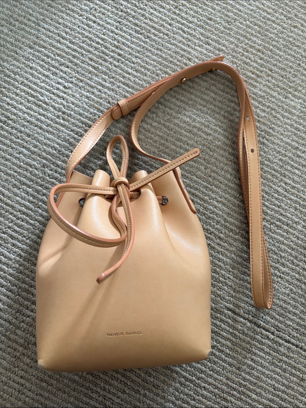 Mansur Gabriel Small Bucket Bag